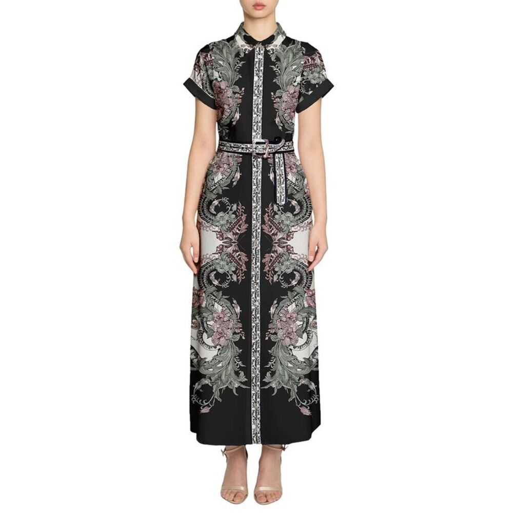 Marchesa Notte Womens  Garden Of Eve Maxi Dress, Multicolor